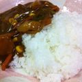 ゆうら♪。's cooksnap of when they made ノンオイル☆ヘルシーカレーライス.