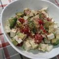 kinalove's cooksnap of when they made アボガド＆トマト＆お豆腐のサラダ.
