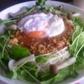 ３８２６'s cooksnap of when they made 鶏そぼろの温麺（にゅうめん）.