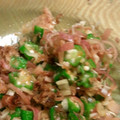 mayoberry's cooksnap of when they made おくらとミョウガのゴマおかか和え.