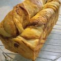 vivianj's cooksnap of when they made *～角食の折込パン（チョコ）１斤～*.