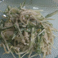 yuijuy's cooksnap of when they made 水菜ともやしのごまたっぷりマヨサラダ♪.