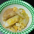 Lamoたん's cooksnap of when they made お麩と白菜の卵とじ.