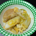 Lamoたん's cooksnap of when they made お麩と白菜の卵とじ.