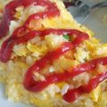 のし梅さん太郎's cooksnap of when they made ☀オムライス？いや...オムレツライス！.