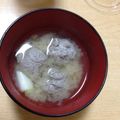 まるたんかぁか's cooksnap of when they made イワシのふんわり♡つみれ味噌汁。.