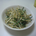 てっちゃん〜's cooksnap of when they made もやしとニラのスタミナ炒め.