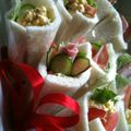 Dansharian's cooksnap of when they made 母の日にありがとう”フラワーサンド”動画.