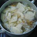 ﾅｵｼﾞﾛ's cooksnap of when they made すいとん（ひっつみ）＝サバ缶のダシ＝.