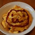 v_boy's cooksnap of when they made ♡卵がとろ～りオムライス♡.