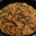 翔仁LOVE's cooksnap of when they made わけぎのチヂミ.