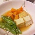 ゆかぴん☆★☆'s cooksnap of when they made きぬさやと厚揚げの煮物.
