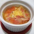 チーコロ's cooksnap of when they made レンジで簡単♫トマトのグラタンスープ♡.