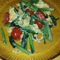 ノゾミル's cooksnap of when they made 小松菜とトマトの炒め物♪.