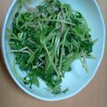 でめきん君's cooksnap of when they made 豆苗としらすのカリカリ炒め.