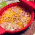 yuukaokd's cooksnap of when they made レンジで簡単！たっぷりコロコロ野菜スープ.