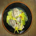 ranchu2's cooksnap of when they made 砂肝の塩煮・生姜風味.
