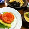 fmpglt's cooksnap of when they made スモークサーモンとイクラの海鮮親子丼.