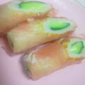 riaelephan's cooksnap of when they made ちくキュ～の生ハム巻き　(♥´ω`♥).