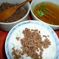 Jock's cooksnap of when they made 牛そぼろ.