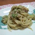 picnicm's cooksnap of when they made アボカドとツナの簡単和風パスタ！.