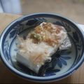 みるく茶's cooksnap of when they made *塩わさび冷や奴*.
