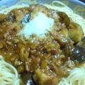 runinchef's cooksnap of when they made 簡単・我が家流♪ナスのミートソースパスタ.