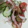 えりこ０８２４'s cooksnap of when they made カニかま＆胡瓜とワカメの酢の物.
