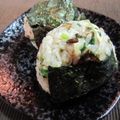 さとみりん's cooksnap of when they made チーズ×椎茸×塩昆布×葱×胡桃のおにぎり.