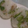 kusagoma's cooksnap of when they made パリパリ きゅうりのおにぎり.