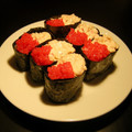 ひさかた's cooksnap of when they made 海鮮サラダの軍艦巻き☆.