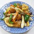 あっこ姉's cooksnap of when they made 薩摩揚げボールと野菜の、、酢豚風.