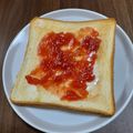 ponnko's cooksnap of when they made ジャムとマーガリンでトースト♪.