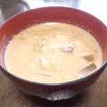 亜久里's cooksnap of when they made 美肌☆体温めて冬乗り越えよう♪豆乳味噌汁.