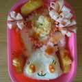 ﾘｵﾏﾏ's cooksnap of when they made ジュエルペット簡単ルビー★女の子ｷｬﾗ弁.