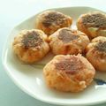 碧い月の仔's cooksnap of when they made ピンクで可愛い☆鮭のおやき.