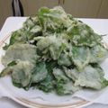 まるすけママ's cooksnap of when they made ウドの葉で天麩羅.