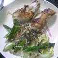 ＹＯＳＨＩＭＡ's cooksnap of when they made フライパン1つ！塩麹手羽中と野菜のグリル.