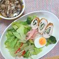 2児ママ's cooksnap of when they made 甘辛♪ささみの大葉チーズロール.