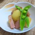 Ｍａｉｃｈｉ's cooksnap of when they made ﾍﾞｰｺﾝで肉じゃが風.*゜.