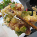 おかあちゃん。's cooksnap of when they made ◆イカゲソと葱のかき揚げ◆.