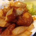 かりすましゅふ's cooksnap of when they made 給食で大人気♪鶏もも肉のから揚げの甘酢♡.
