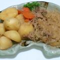 パワフルパパ999's cooksnap of when they made お惣菜の定番！小料理屋風の肉じゃが.