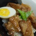 こっちまん＊'s cooksnap of when they made 圧力鍋de簡単１５分♪♡豚の角煮♡.