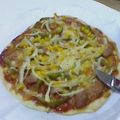 こぐまち's cooksnap of when they made 発酵なし、これだけでできるピザ.