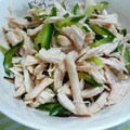 あんのひなめ's cooksnap of when they made 蒸し鶏ときゅうりの塩こんぶ和え.