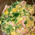 コバミツ's cooksnap of when they made ★水菜と卵のふんわり炒め★.