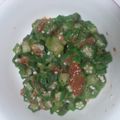 テヨン☆☆☆'s cooksnap of when they made オクラの梅肉あえ.