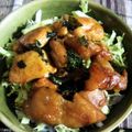 あんまんどうふ's cooksnap of when they made 鶏の照りマヨ丼.