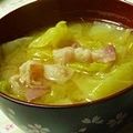 ジュリネ☆'s cooksnap of when they made 超簡単!!白菜とベーコンのみそスープ♪.